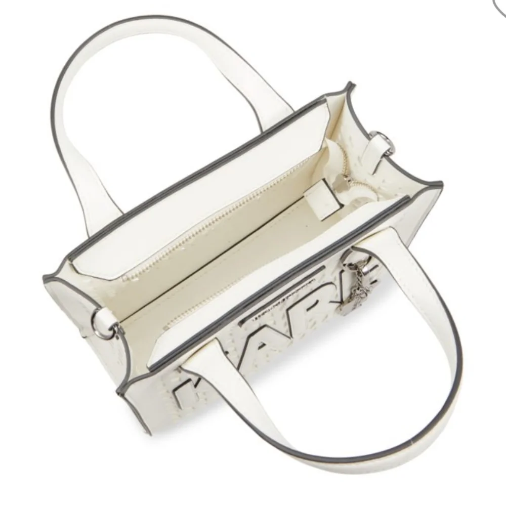 Karl Lagerfeld Nouveau Cutout Satchel Crossbody Bag + Pouch + Dust Bag Nwt ❤ - Picture 10 of 10